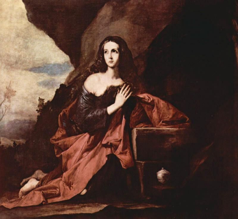 Unknown Artist Mary Magdalene in the Desert